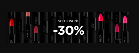 Labios a todo color este verano con el 30% en labiales de Kiko