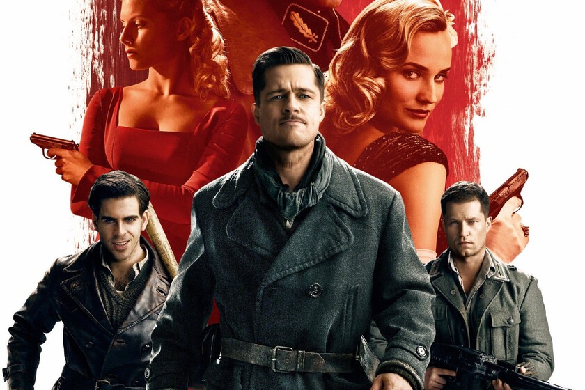 "Estás podrido": Brad Pitt se hartó del olor de su compañero en Malditos Bastardos y su solución fue tan simple como efectiva