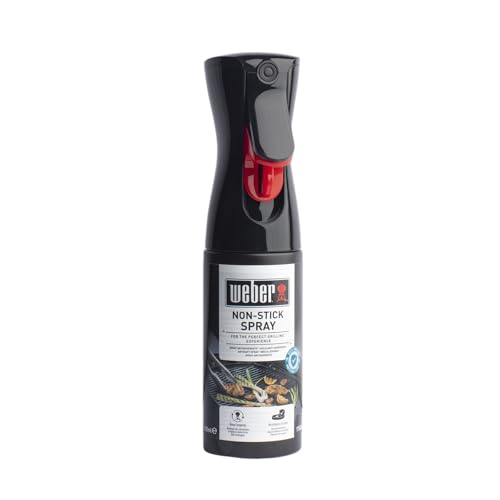 Weber Spray antiadherente 200ml, para engrasar la parrilla