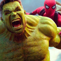 Lo último que necesita la nueva película de Spider-Man es tener a Hulk comiendo pantalla