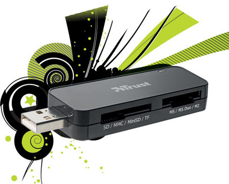 Trust SIM & Memory Card Reader, lector de tarjetas de bolsillo
