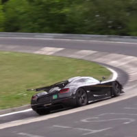 El Koenigsegg One:1 ya está luchando contra el cronómetro en Nürburgring