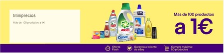 Miniprecios de eBay: más de 100 productos de primeras marcas como Axe, Colgate o Pantene por sólo un euro