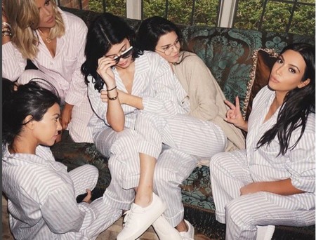 Una Baby-shower versión fiesta del pijama para Kim Kardashian