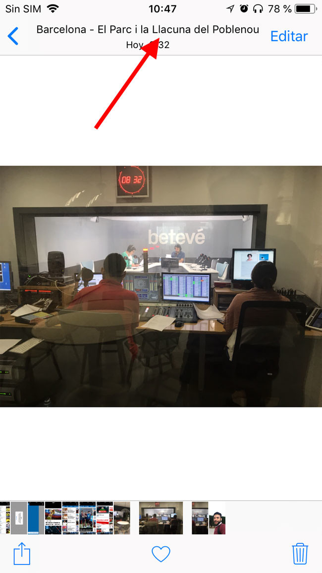 Cómo ver dónde se ha hecho una foto, con sus metadatos