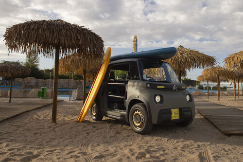 Conociendo el Citroën Ami Buggy: la variante playera del eléctrico sin carnet, que apunta llegar a España