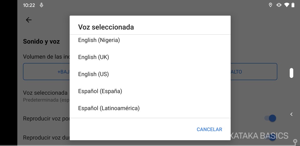 Cambiar de voz a Google Maps: cómo hacerlo y qué opciones ofrece