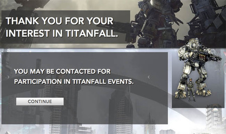 Ya podemos apuntarnos al periodo de prueba de 'Titanfall'
