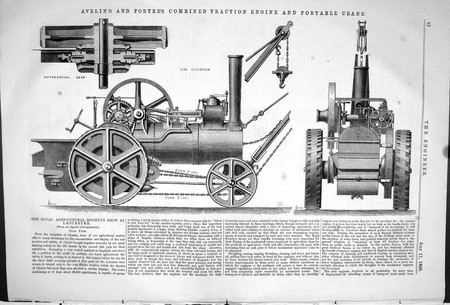 Aveling and Porter locomotora de carretera