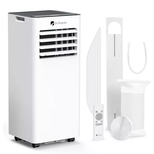 Dr.Prepare Aire Acondicionado Portátil 7000 BTU 4 en 1 para 20m²