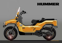 Si Hummer lanzara una scooter...