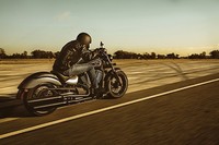 Victory Gunner, estilo throwback bobber para una moto ligera