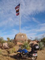 América en moto. Biosfera 2. El fracaso de la selva en el desierto