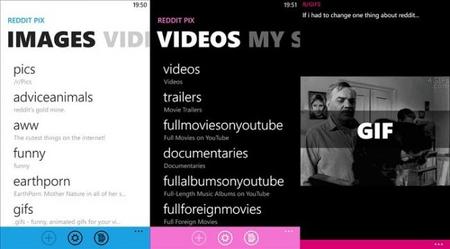 Reddit Pix, una (excelente) aplicación para ver contenido multimedia de Reddit