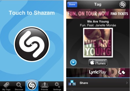 Shazam 5 llega presumiendo de identificar canciones en sólo un segundo
