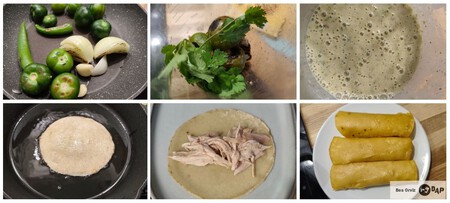 Pasos Enchiladas Suizas