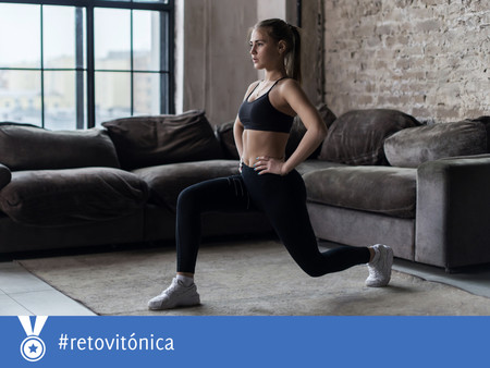 #RetoVitónica: en forma en casa con siete ejercicios