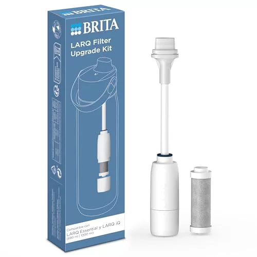 BRITA LARQ Kit de filtración incl. 1x filto - Compatible con botellas BRITA LARQ Essential de 680 ml y 1000 ml