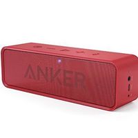 Pocos altavoces inalámbricos te saldrán tan baratos como el Anker SoundCore en rojo, hoy a 26,29 euros en Amazon