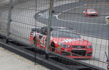 Kurt Busch During Practice At Thunder Valley