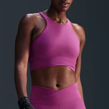 Nike One Twist Sujetador deportivo de sujeción ligera con forro ligero y escote alto - Mujer