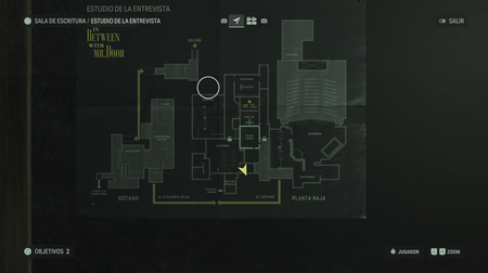 Alan Wake 2 Mapa Primera Zona