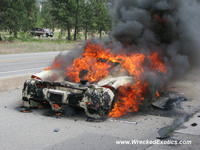 Era cuestión de tiempo: el Ferrari Enzo prueba el fuego purificador de nuevo
