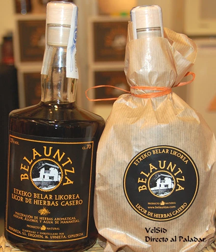 Licor de hierbas Belauntza