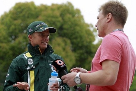 Heikki Kovalainen, en los primeros libres de Baréin y España con Caterham