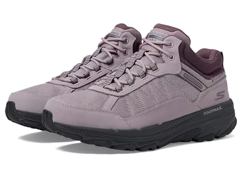 Skechers Go Run Trail Altitude 2.0 Cold Creek - Botas de Senderismo para Mujer, Ribete de Piel Malva, 36 EU
