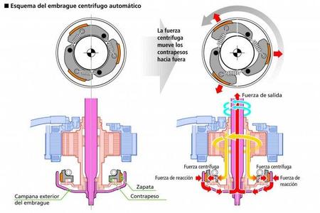 Sistema de embrague centrífugo automático EV-Neo