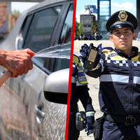 Muchos lavan el auto afuera de su casa. Podrían multarlos hasta por 35,000 pesos en CDMX si cometen este error