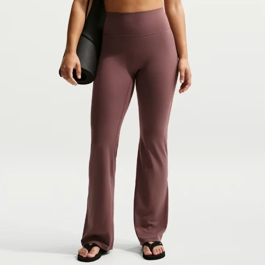 Nike Zenvy Leggings acampanados sin costuras delanteras - Mujer