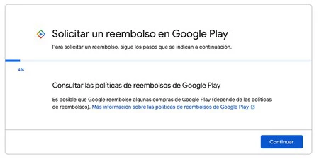 Google Playでの購入の払い戻し