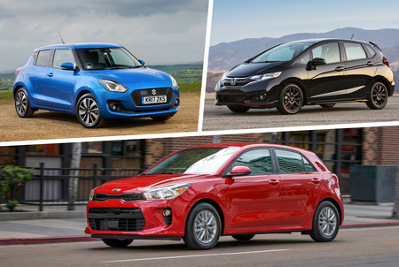 Honda Fit Vs Kia Rio Vs Suzuki Swift 5