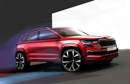El nuevo Skoda Karoq está al caer y este es el primer adelanto del renovado SUV compacto