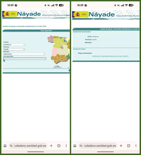 Nayade Web