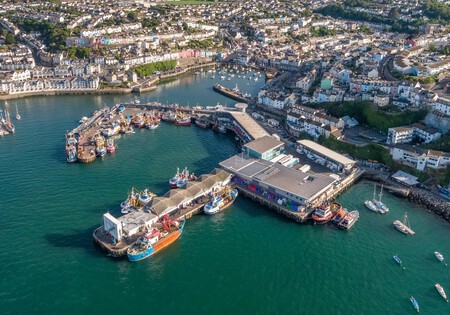 Brixham Market Aerial Image