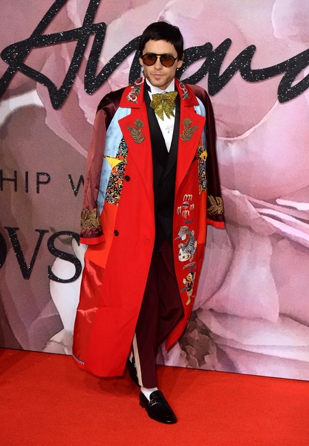¡Viva la originalidad! Jared Leto lo dió todo en Los British Fashion Awards