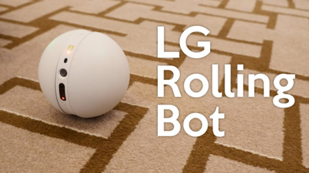 El Rolling Bot de LG te ayuda a vigilar tu casa desde el smartphone