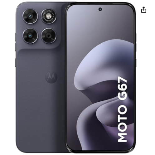 Smartphone Motorola Moto G67 5G - 128GB 12GB (4GB RAM + 8GB RAM Boost) 
