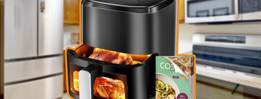 Amazon está rematando el accesorio que tu cocina necesita: la freidora de aire digital de 6.5L con recetario incluido 