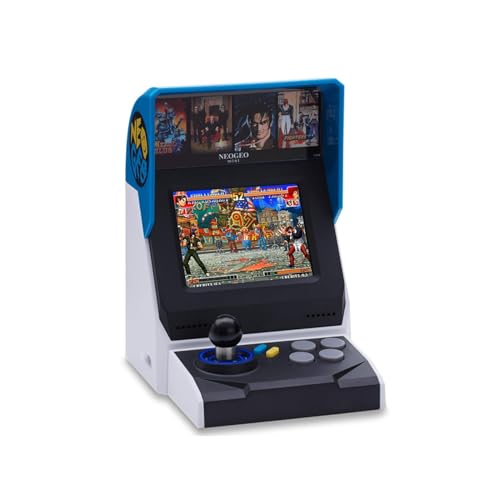 SNK 40th Anniversary NEOGEO MINI Arcade Console, 3.5" Screen with 40 Classic Games(KOF/Metal Slug Series)