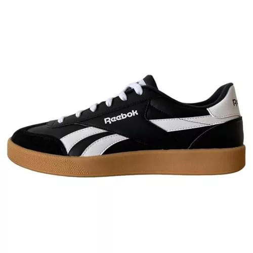 Reebok Zapatillas Smash Edge S para Hombre, Color Negro y Blanco, Negro y Blanco (Black White Gum), 36.5 EU