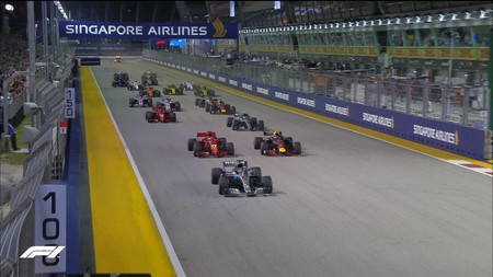 Salida Gp Singapur