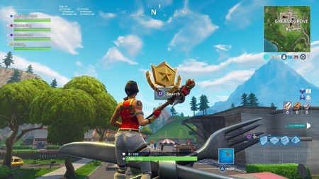 Guía Fortnite Battle Royale: mapa y vídeo de la estrella secreta Taquillazo de la semana 6