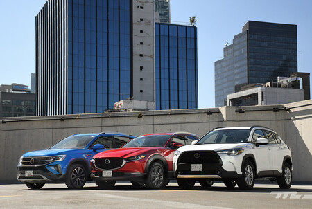 Toyota Corolla Cross Mazda Cx 30 Vw Taos Comparativa Mexico 2