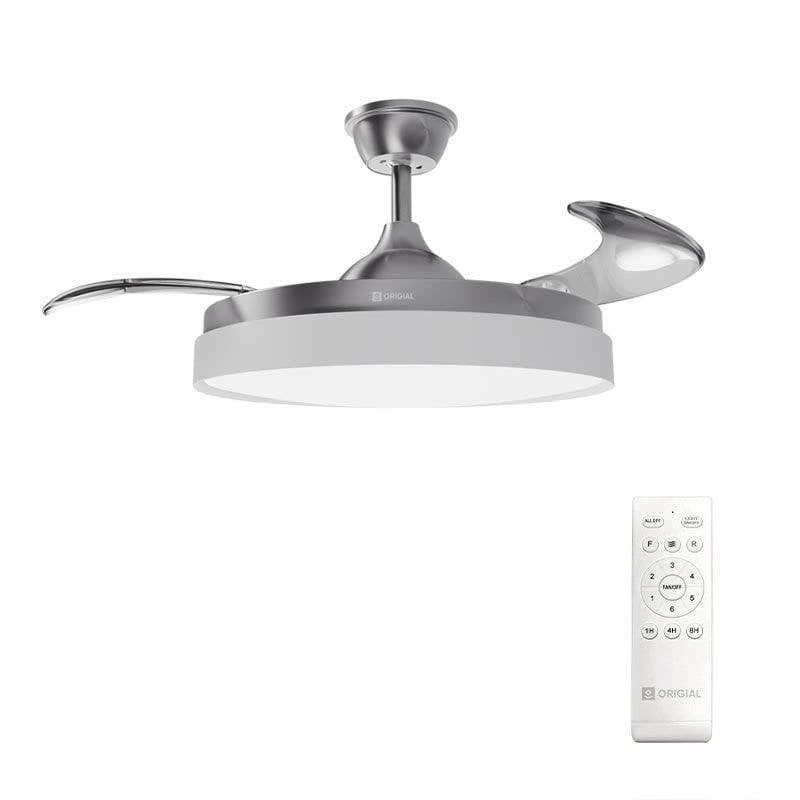 Origial AIRBLISS CEILING RETRACTABLE 25WIN Ventilador de Techo con Aspas Retráctiles 25W Inox