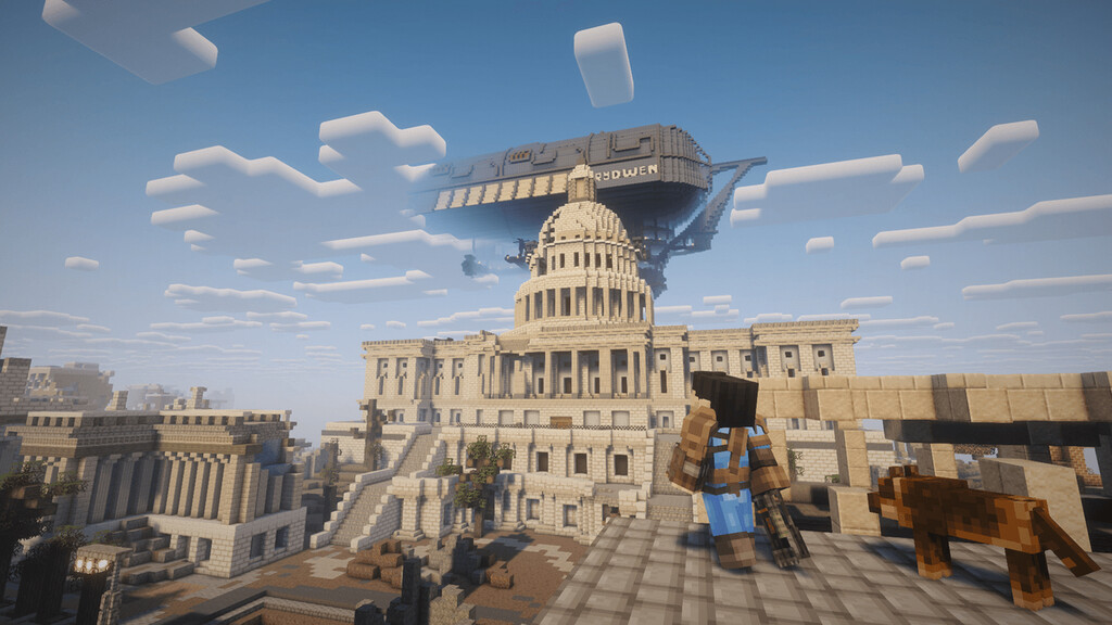Alguien pensó que transformar Minecraft en el yermo apocalíptico nuclear de Fallout era buena idea: así nació NukaCraft y After The Nukes 