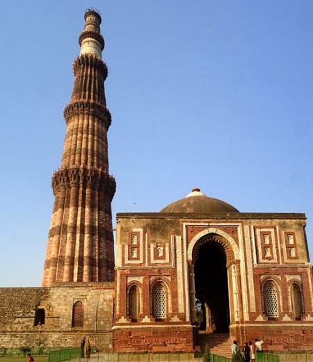 Qutab Minar, el minarete más alto del mundo